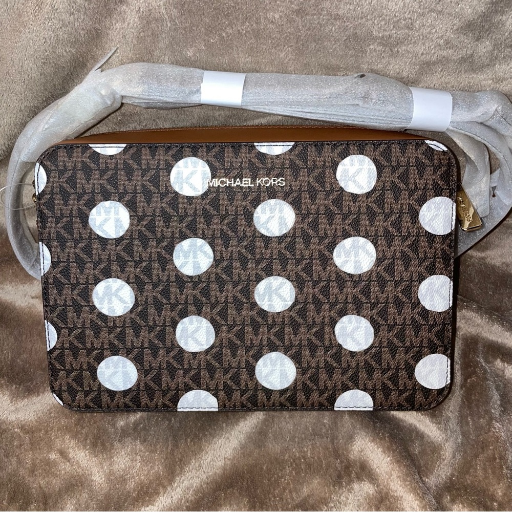 Michael Kors Polka Dot Crossbody! Brand New With Tags!